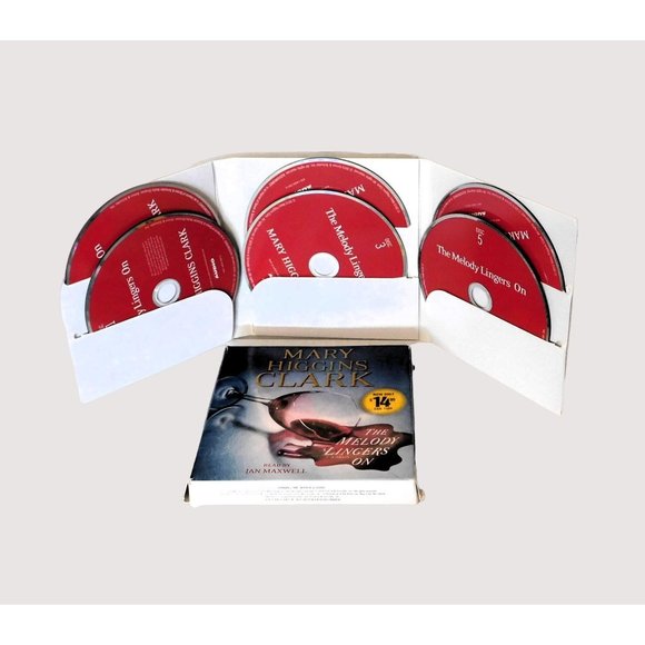 The Melody Lingers On by Mary Higgins Clark Audiobook 6 CDs Read by Jan Maxwell - Picture 3 of 5